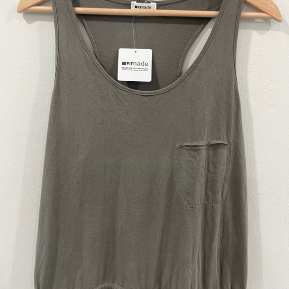 NWT LAmade Green Romper Cotton Sz Medium - Picture 3 of 7